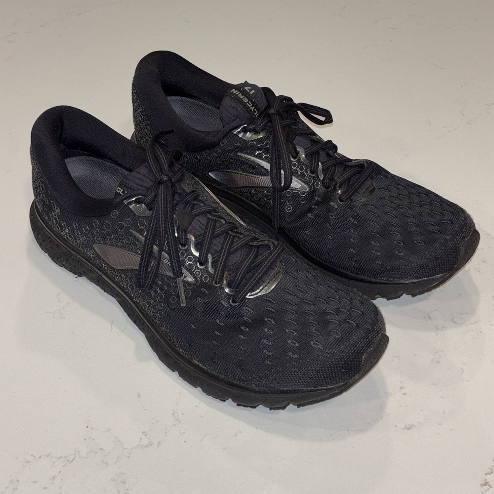 Brooks Men's Glycerin 17 Black/ebony Size 10.5 D 1102961D071